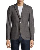 Classic-fit Patch-pocket Blazer, Eiffel Tower