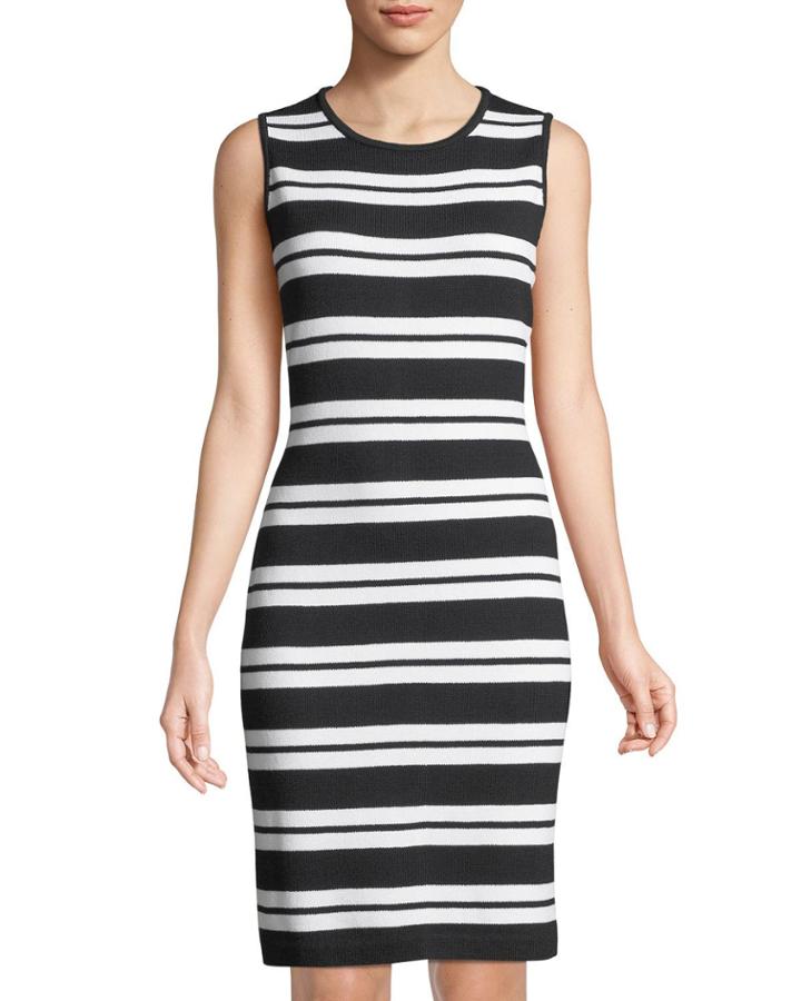 Santana Striped Knit Dress