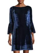 Bell-sleeve Velvet