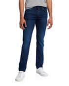 Men's Basic Denim Straight-leg Jeans