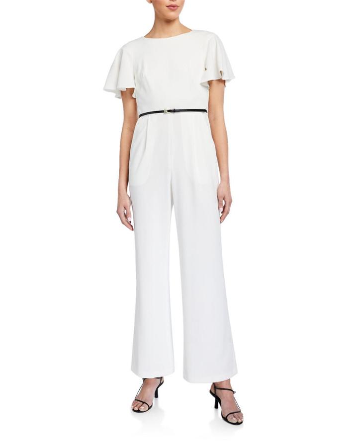 Short-sleeve Jumpsuit