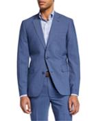 Men's Striped Modern-fit Two-piece