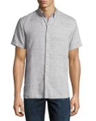 Henry Short-sleeve Slub Cotton-linen
