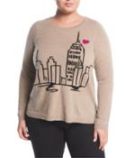 Cashmere Cityscape-print Sweater,