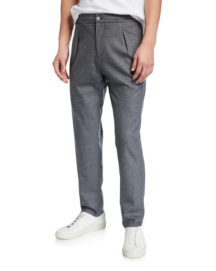 Men's Heathered Cashmere Pants
