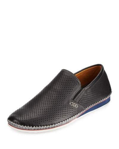 Merz Perforated Leather Slip-on