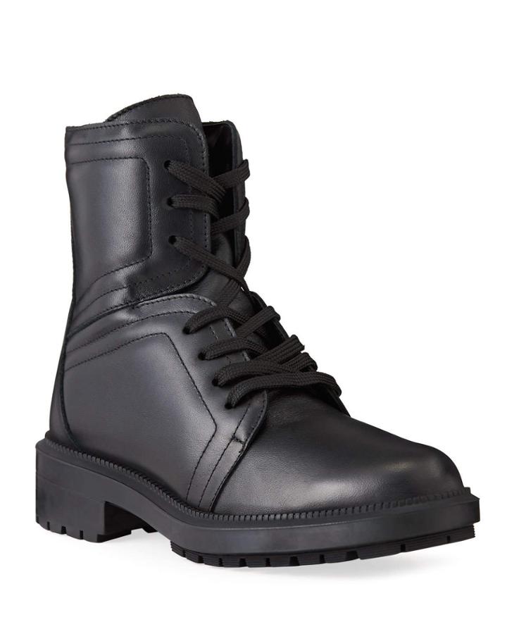Luce Lace-up Combat Booties