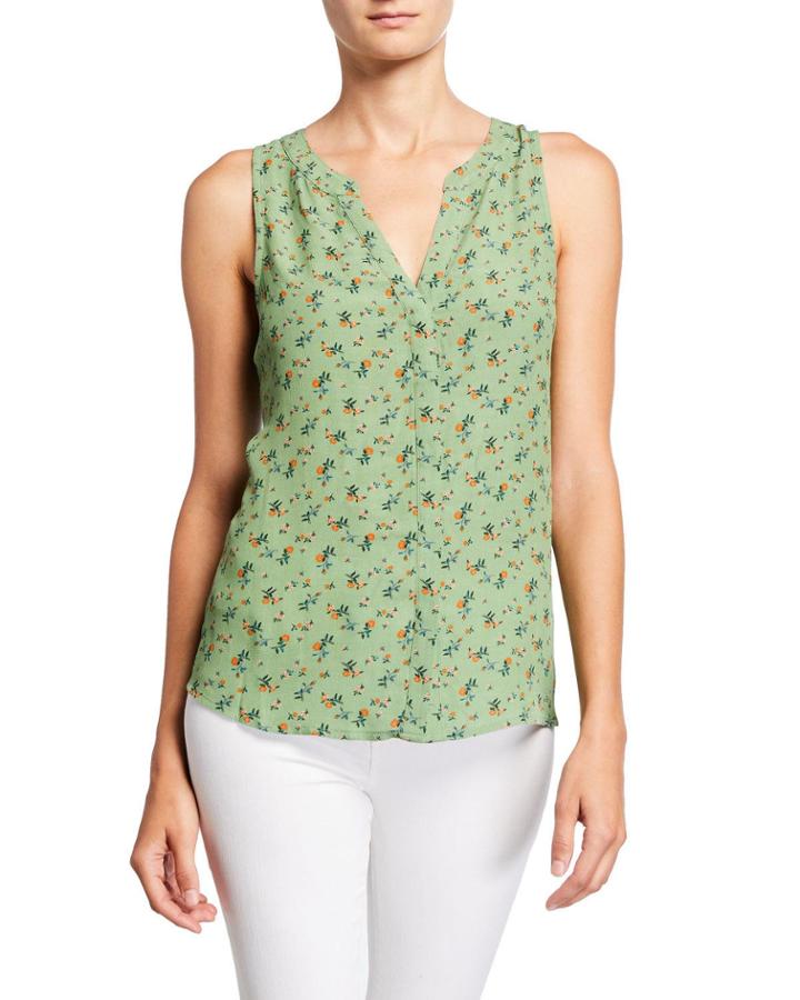 Craft Floral V-neck