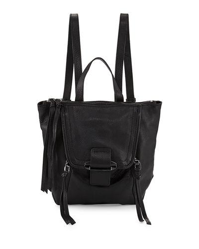 Bobbi Mini Leather Backpack