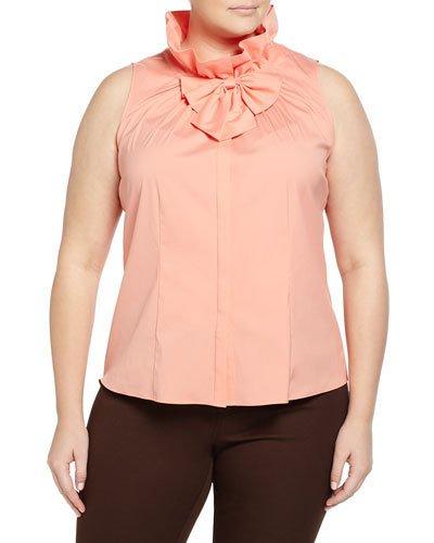 Clarisa Sleeveless Top W/bow, Bloom,
