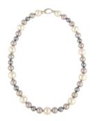 Mixed Multicolored Pearl Necklace
