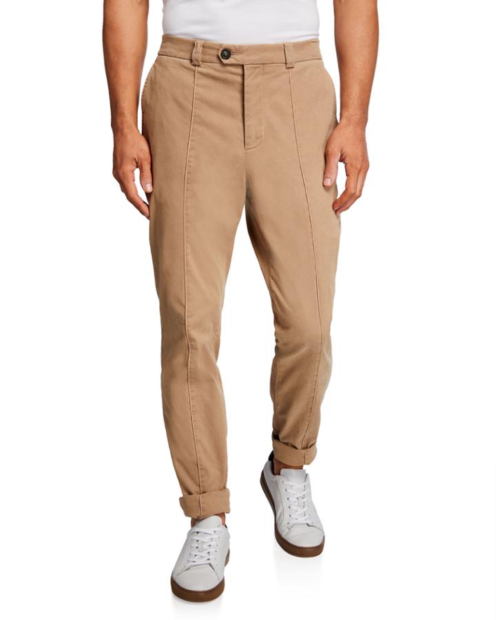 Men's Stretch-twill Tab Trousers