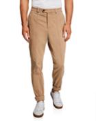 Men's Stretch-twill Tab Trousers
