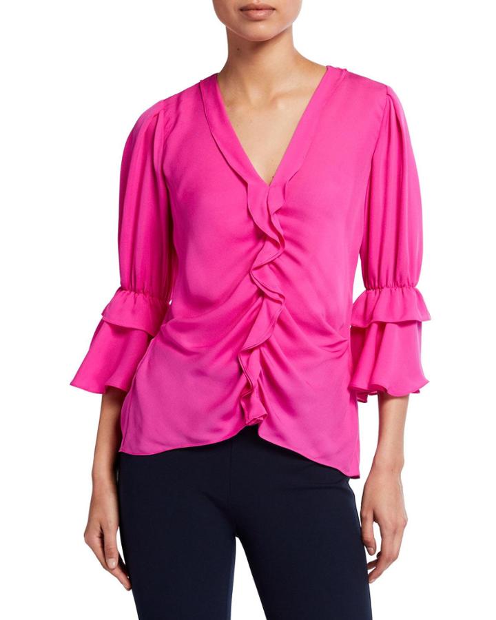 Demy Asymmetrical Ruffle