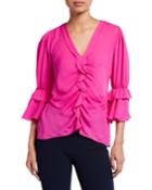 Demy Asymmetrical Ruffle