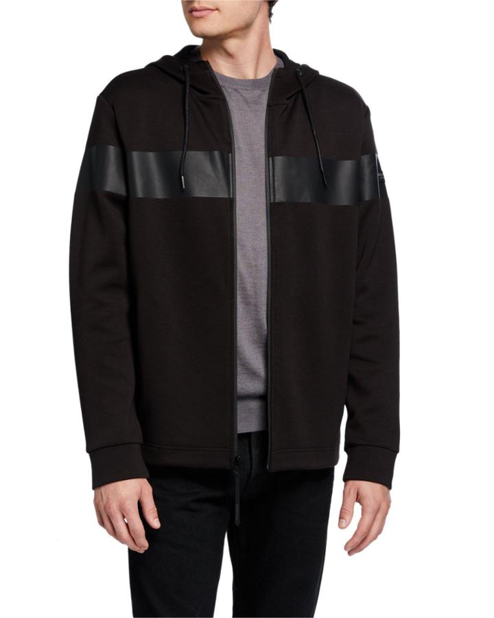 Men's Heat Transfer Hooded Jacket