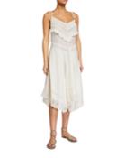 Rilli Lace Asymmetric Dress
