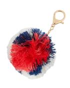 Large Pom Pom Bag Charm,