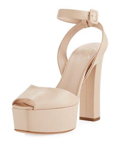 Leather High Platform