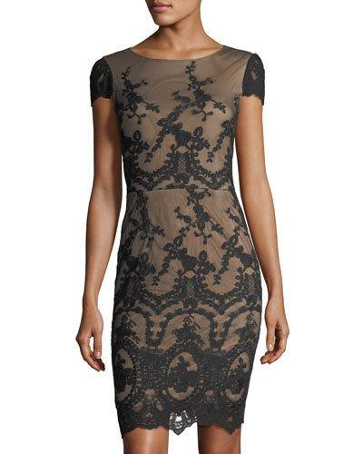 Dina Embroidered Sleeveless Dress