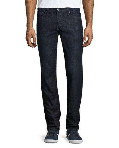 Straight-leg Denim Jeans,
