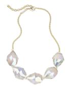 Kendra Scott Connely Statement Necklace, Iridescent Slate, Women's, Iridscnt