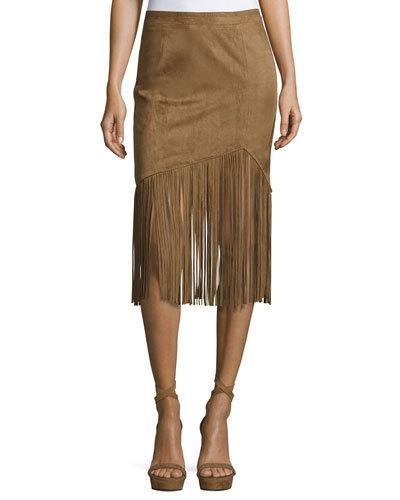 Donna Faux-suede Fringe