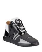 Men's Mixed-media High-top Trainer