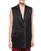 Donnie Long Button-front Vest