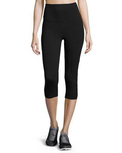 Jaclyn Performance Capri Pants, Black