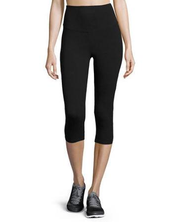 Jaclyn Performance Capri Pants, Black