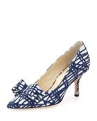 Caron Printed Fabric Pump, Daze