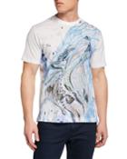 Graph-print Knit T-shirt