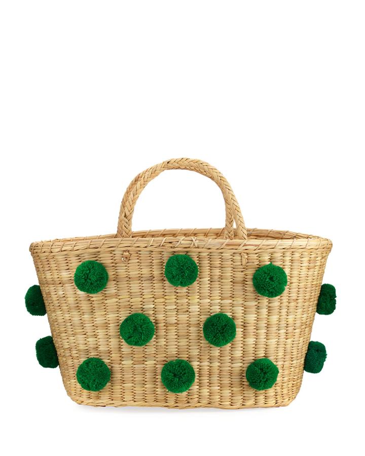Joana Medium Raffia Tote Bag