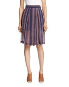 Striped Pilazzo Skort, Deep Blue
