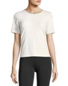 Embellished Crewneck Short-sleeve Top