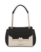 Two-tone Faux-leather