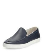 Gain-a-victory Leather Slip-on