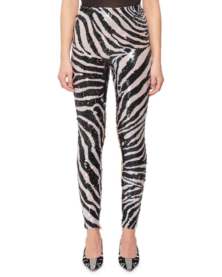 Zebra Stripe Sequin