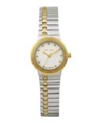 17mm Victoria Round Two-tone Bracelet Watch,