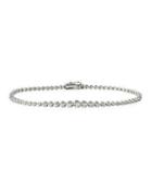 14k White Gold Tennis Bracelet,