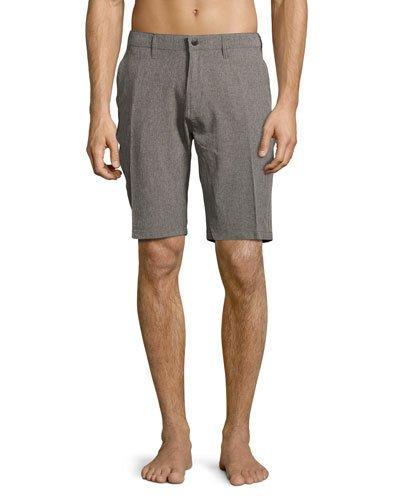 Premium Stretch Multifunction Swim Trunks, Gray