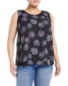 Sleeveless Wrapped Woven Blouse,