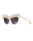 Tears Of The Moon Cat-eye Sunglasses, Pearl