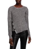 Button Asymmetric Tunic