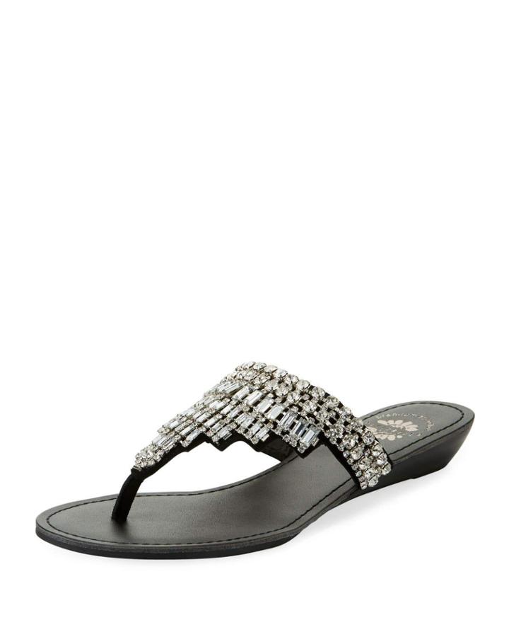 Vinton Embellished Thong