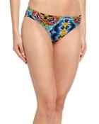 Monique Full Bikini Swim Bottom, Black