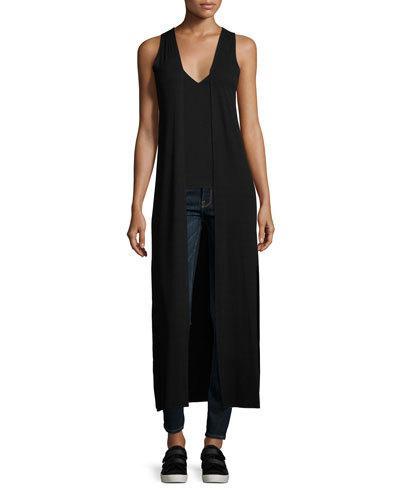 Ribbed Side-slit