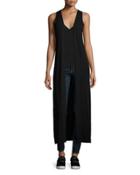 Ribbed Side-slit