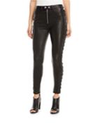 Kiku Leather Side-lace-up